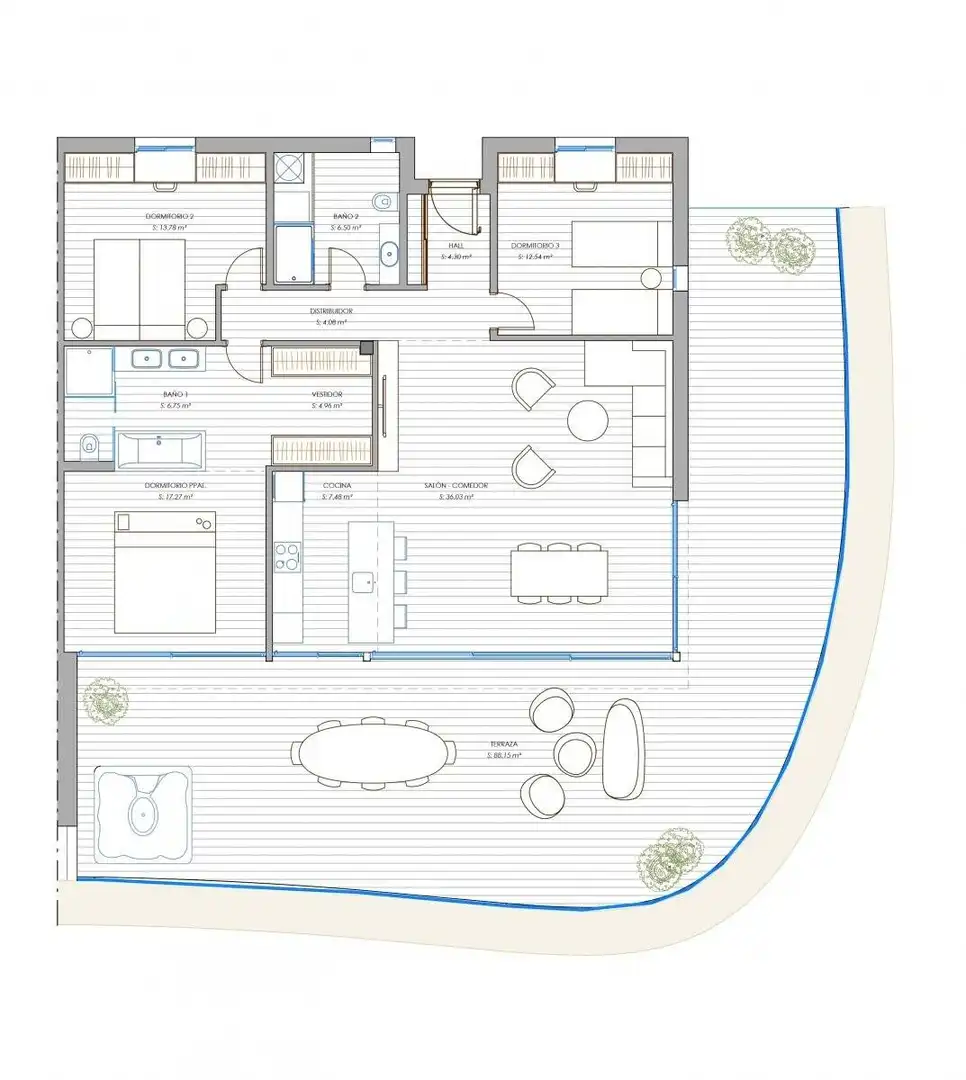 Apartament amb ascensor en venda a Torreblanca del Sol, imagen 35