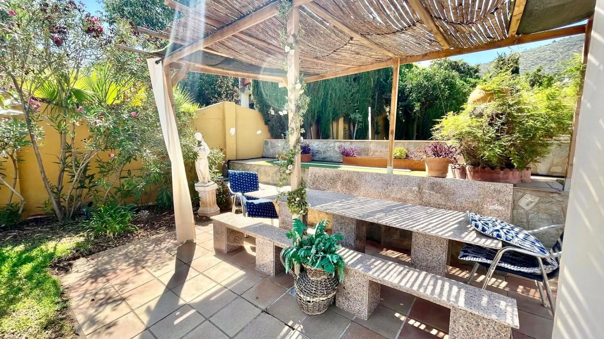 Terrassa de Casa o xalet en venda en Alhaurín de la Torre amb Aire condicionat, Jardí privat i Terrassa
