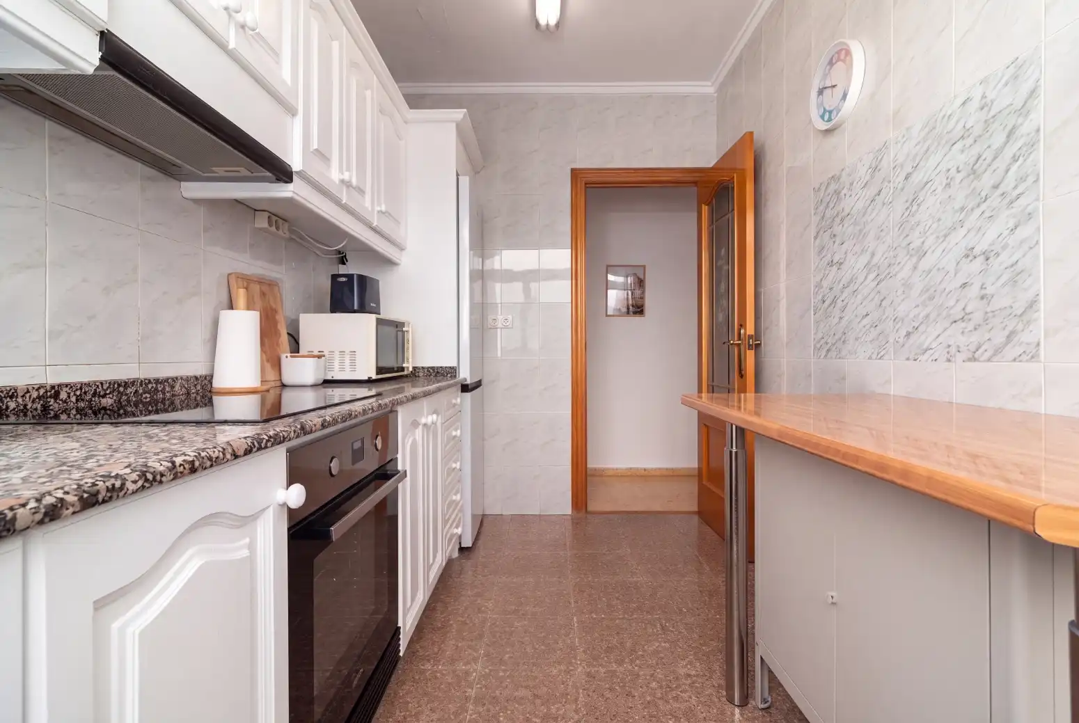 Kitchen of Flat for sale in Sagunto / Sagunt  with Air Conditioner, Heating and Storage room