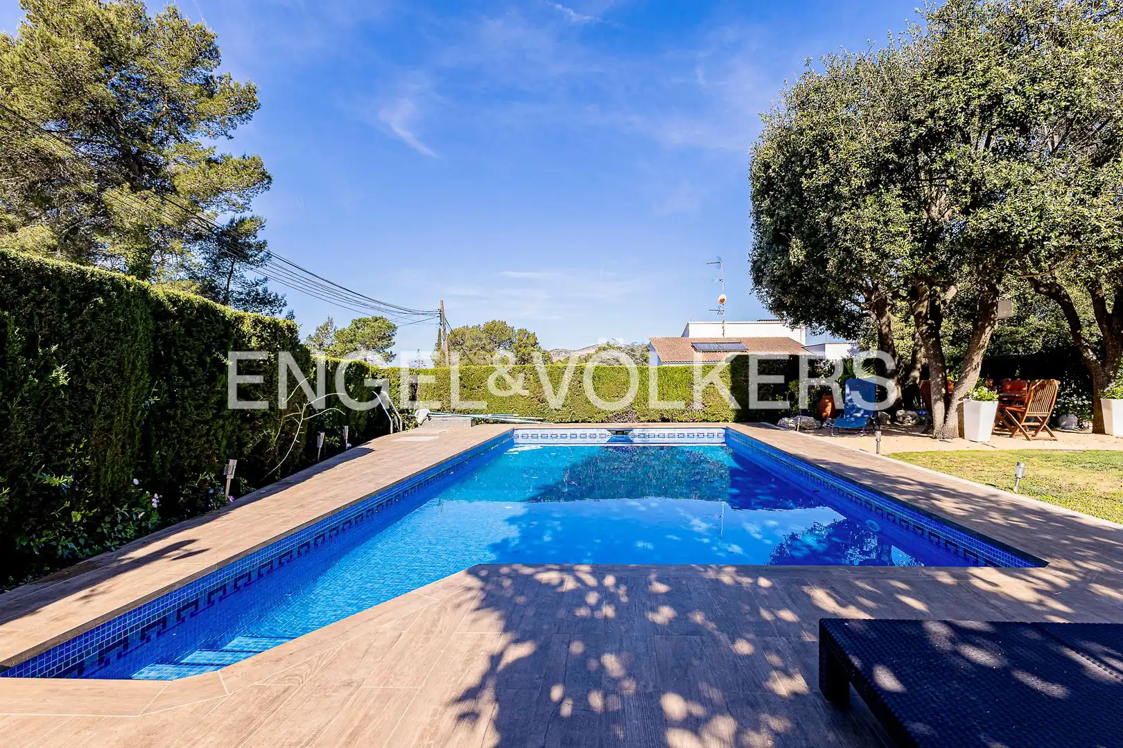 Piscina de Casa o xalet en venda en Begues amb Calefacció, Jardí privat i Parquet