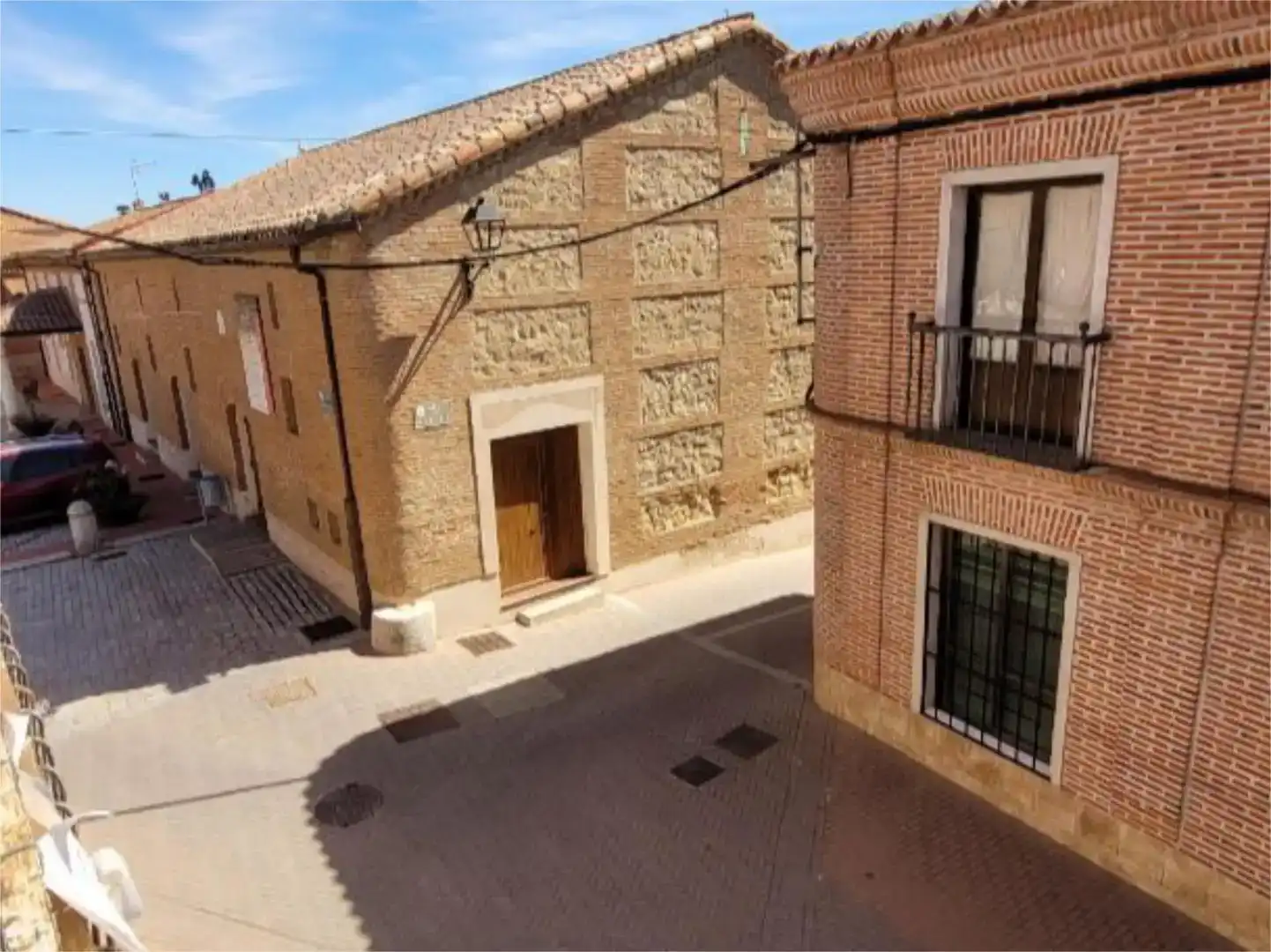 Vista exterior de Pis en venda en Alaejos amb Balcó