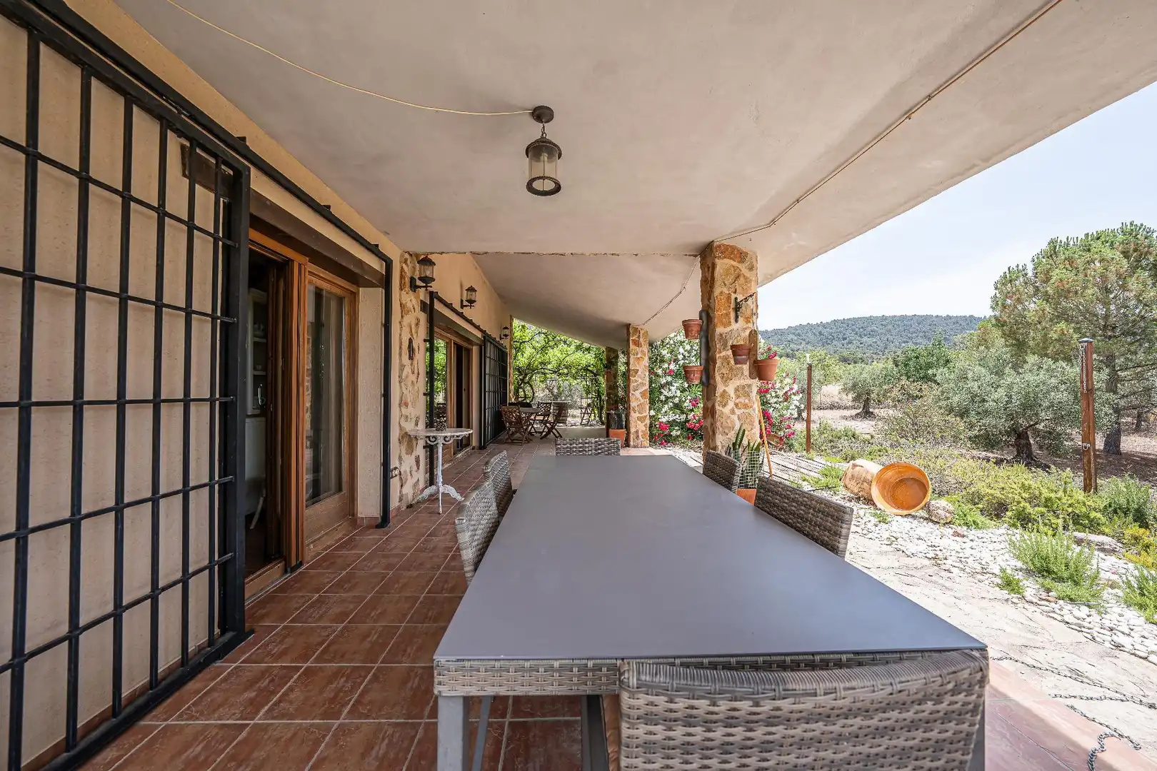 Terrassa de Finca rústica en venda en Biar amb Calefacció, Jardí privat i Terrassa