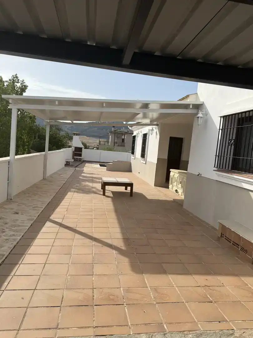Terrace of Houses for rent in Arriate  with Air Conditioner, Swimming Pool and Furnished