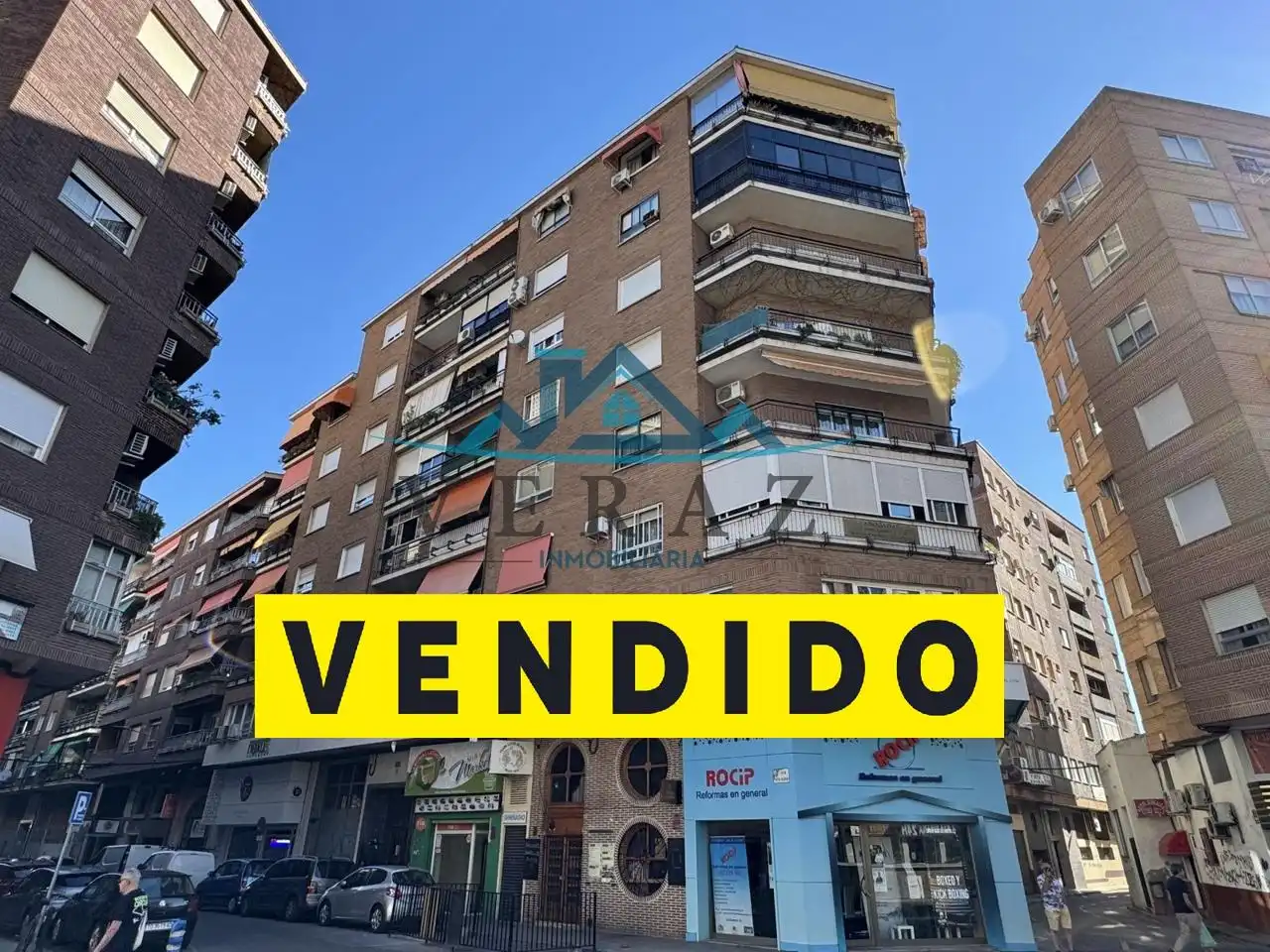 Vista exterior de Pis en venda en Talavera de la Reina amb Calefacció, Parquet i Terrassa