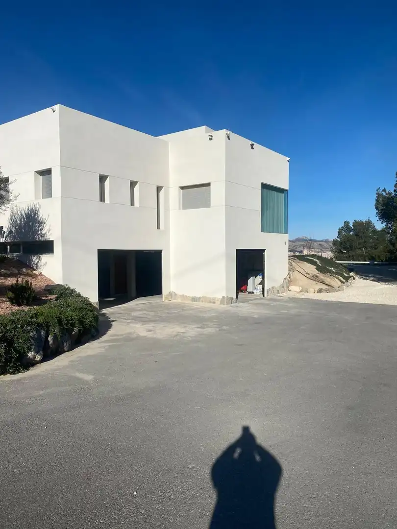 Vista exterior de Casa o chalet en venta en Elda con Aire acondicionado, Calefacción y Jardín privado