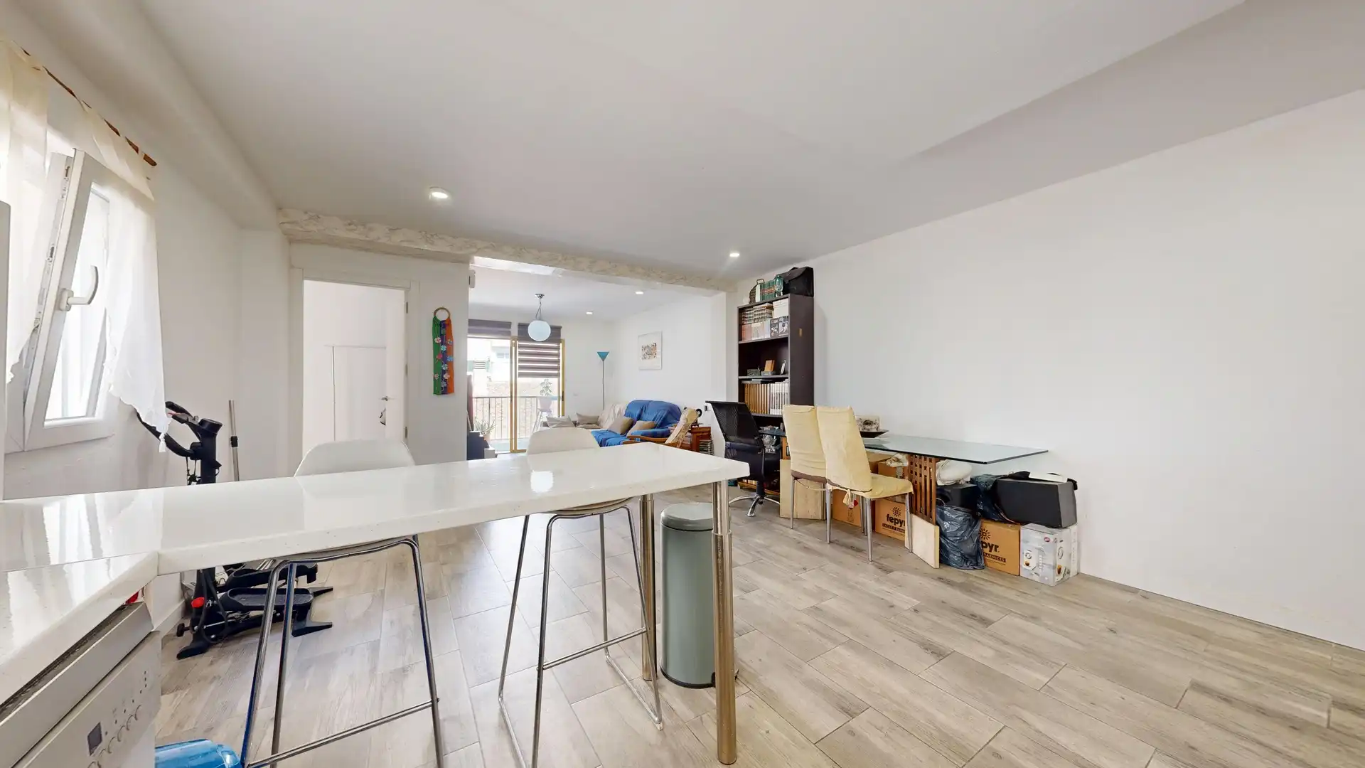 Sala de estar de Piso en venta en Náquera con Terraza y Balcón