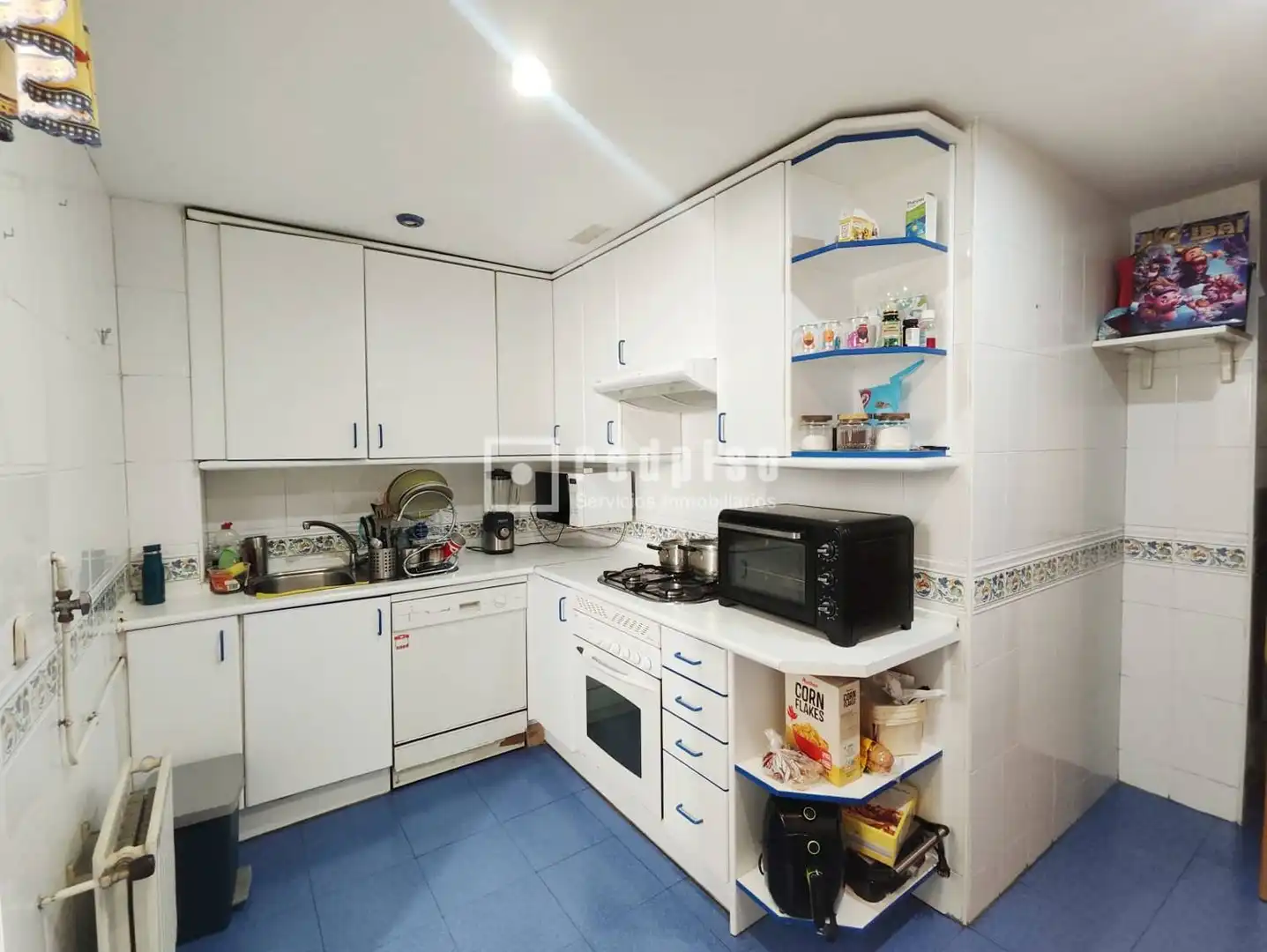 Küche von Wohnung zur Miete in Madrid mit Heizung, Privatgarten und Schwimmbad