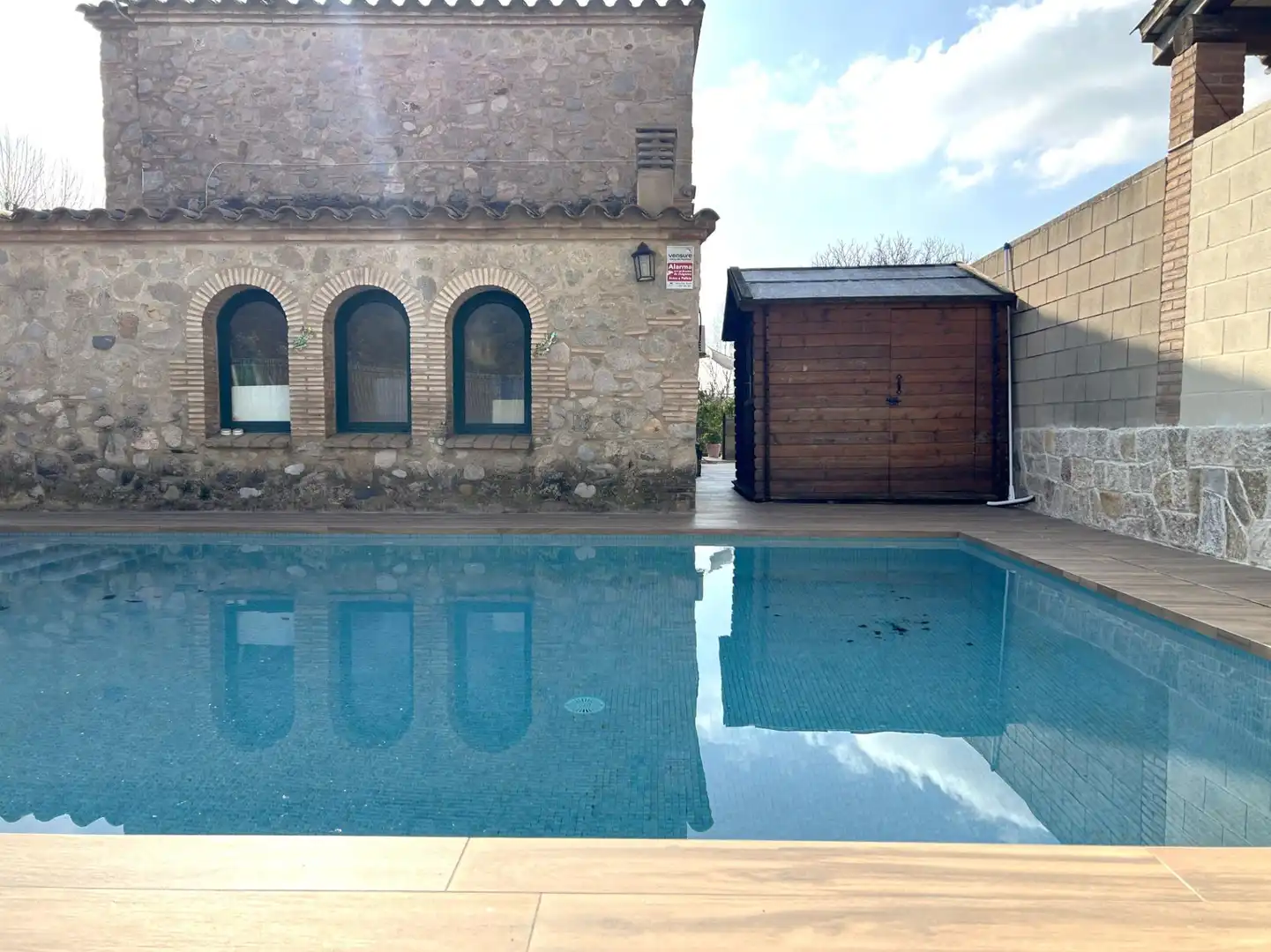 Piscina de Casa o xalet en venda en L'Armentera amb Calefacció, Jardí privat i Terrassa