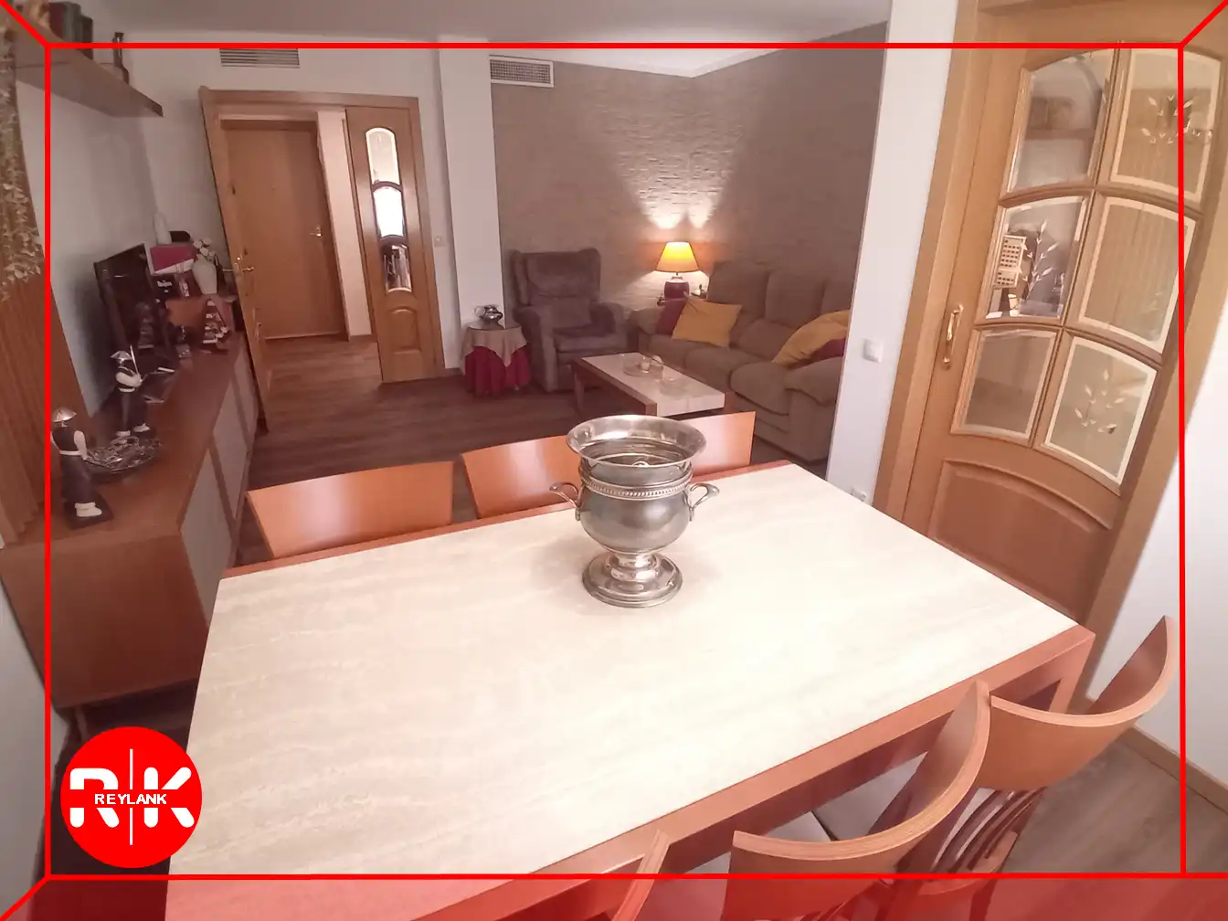 Comedor de Piso de alquiler en Coslada con Aire acondicionado, Calefacción y Terraza