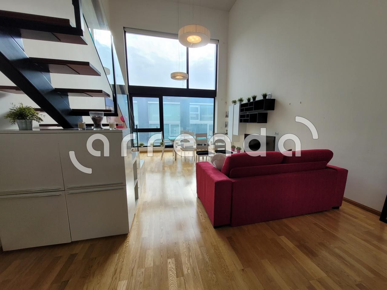 Living room of Duplex to rent in San Sebastián de los Reyes  with Air Conditioner and Furnished