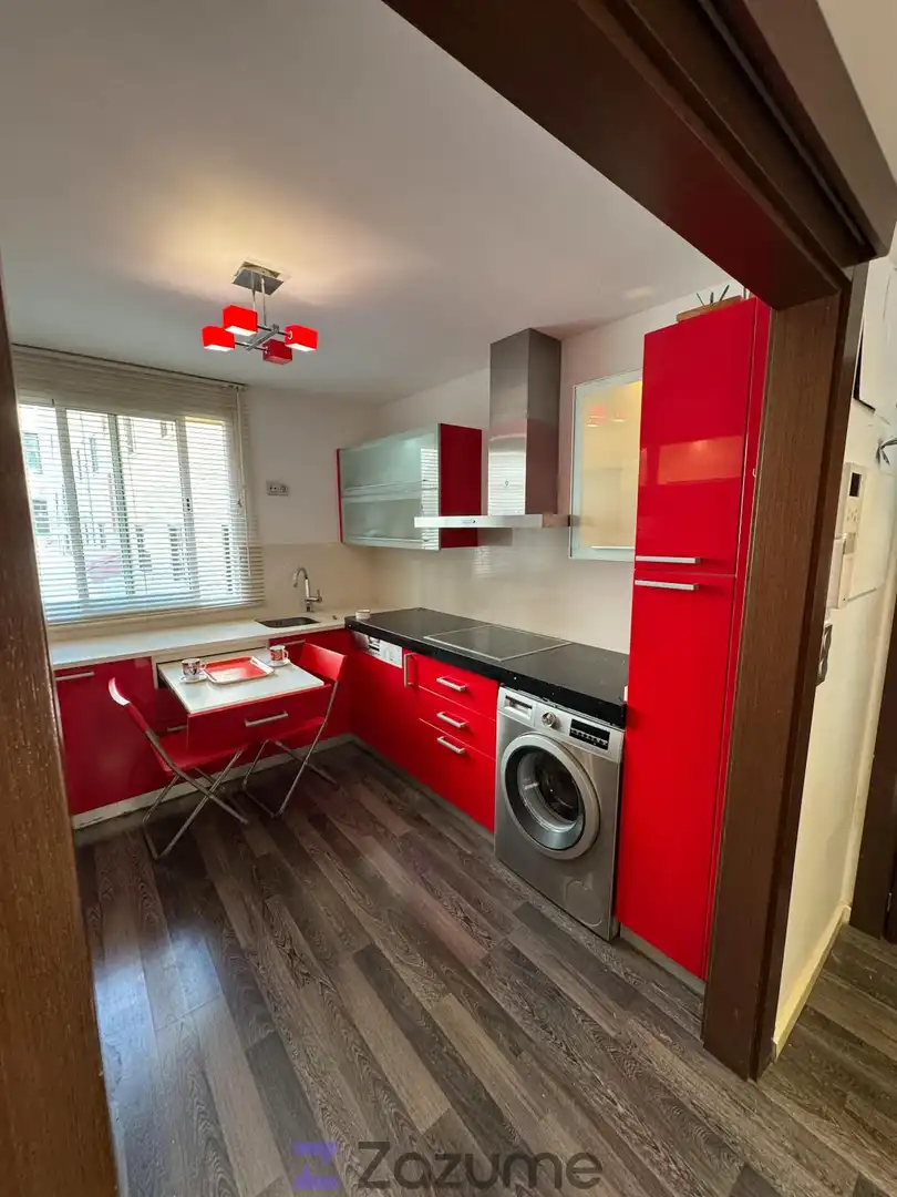 Kitchen of Flat for rent in Zaragoza  with Air Conditioner, Heating and Parquet flooring