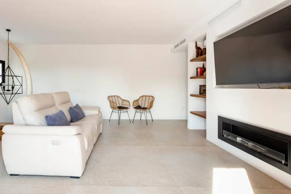 Living room of Houses for rent in Gavà  with Air Conditioner, Heating and Private garden
