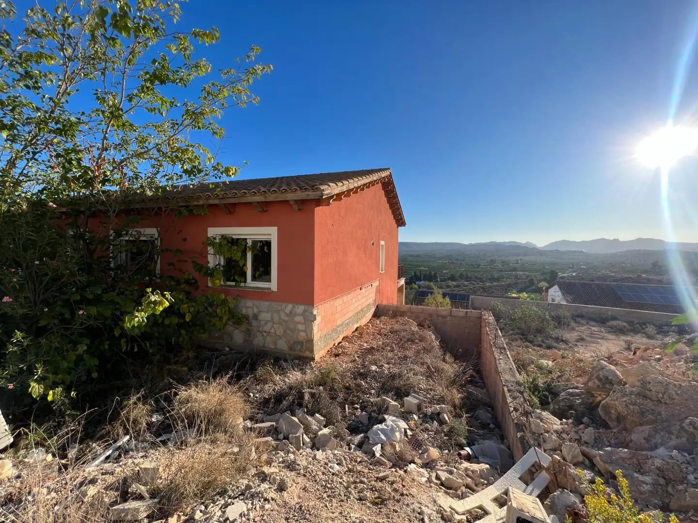 Vista exterior de Casa o chalet en venta en L'Énova con Jardín privado, Terraza y Trastero