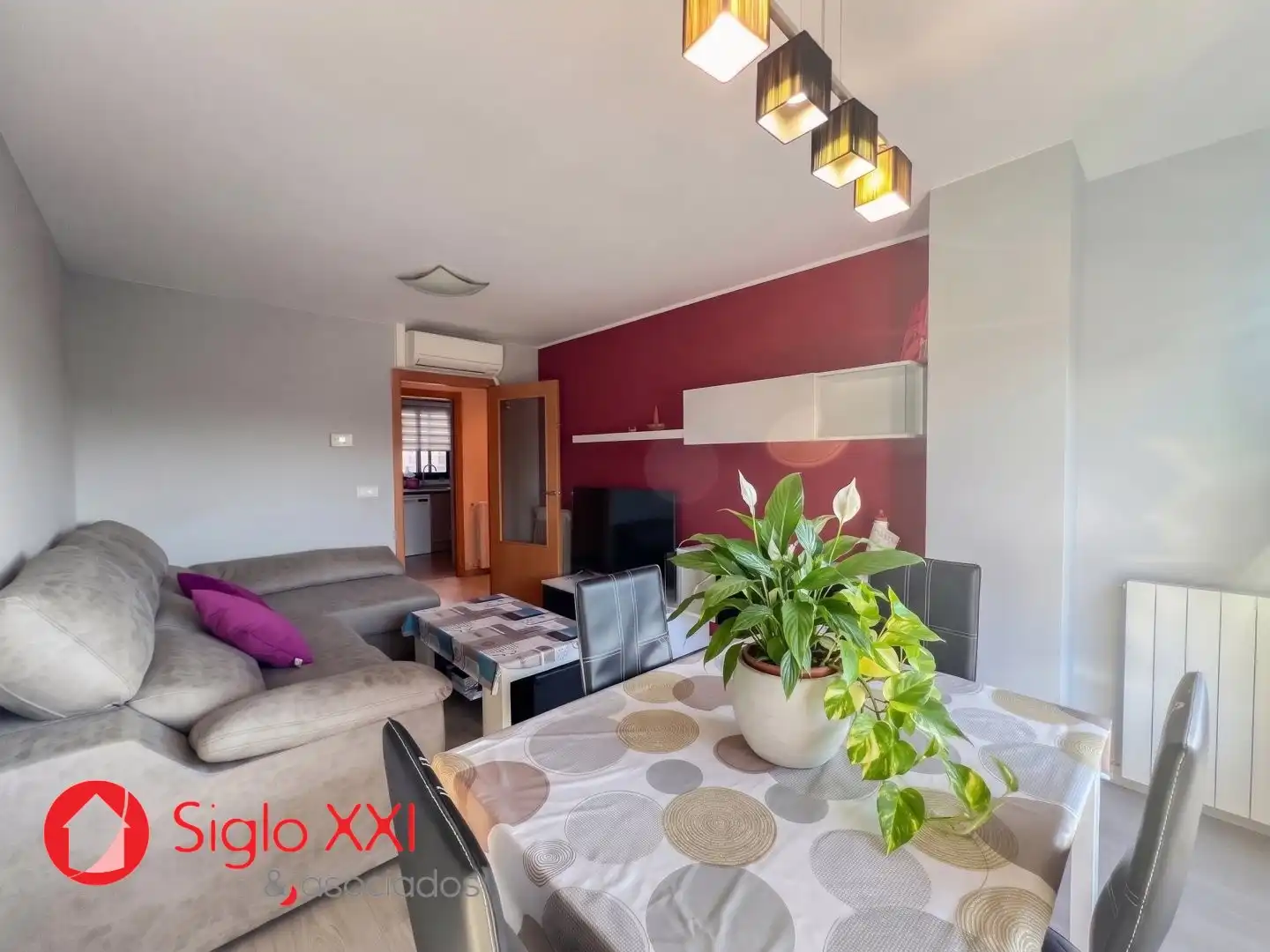 Living room of Flat for sale in Madrigal 