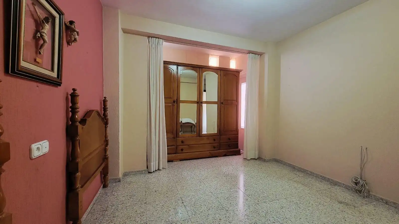 Bedroom of Flat for sale in Almería  with Terrace and Furnished