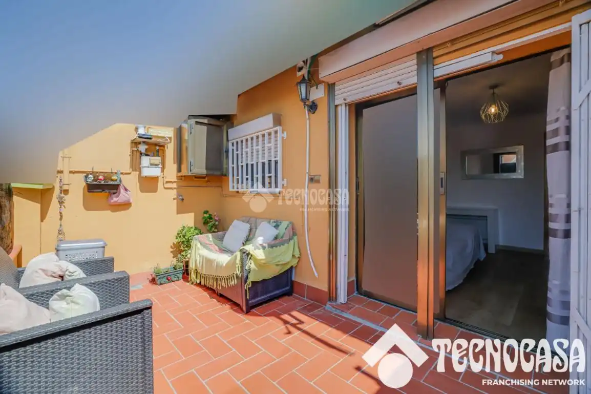 Terraza de Piso en venta en Santa Coloma de Gramenet con Aire acondicionado, Parquet y Terraza