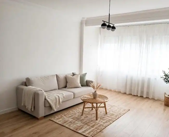 Sala de estar de Piso en venta en Torrelavega  con Calefacción y Parquet