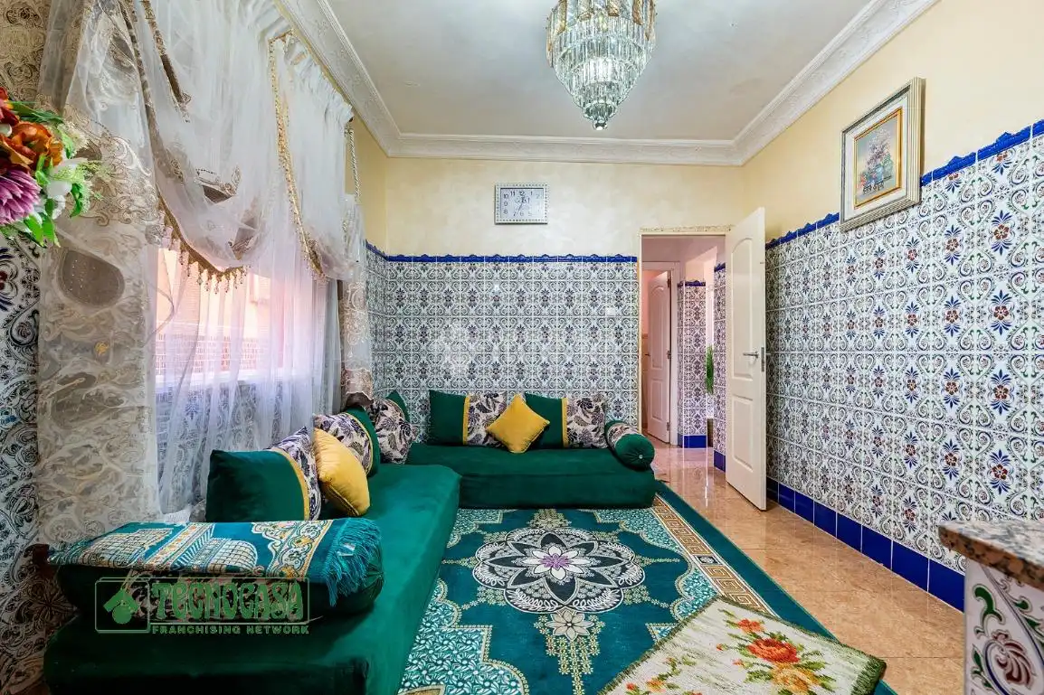 Sala de estar de Casa adosada en venta en Las Norias
