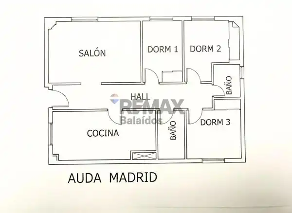 Flat with terrace for sale in Avenida de Madrid, imagen 29