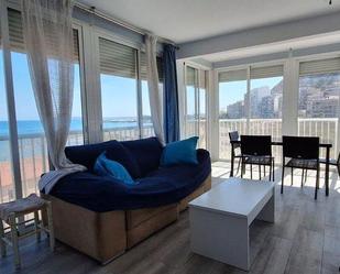 Living room of Flat for sale in Alicante / Alacant  with Air Conditioner, Terrace and Balcony