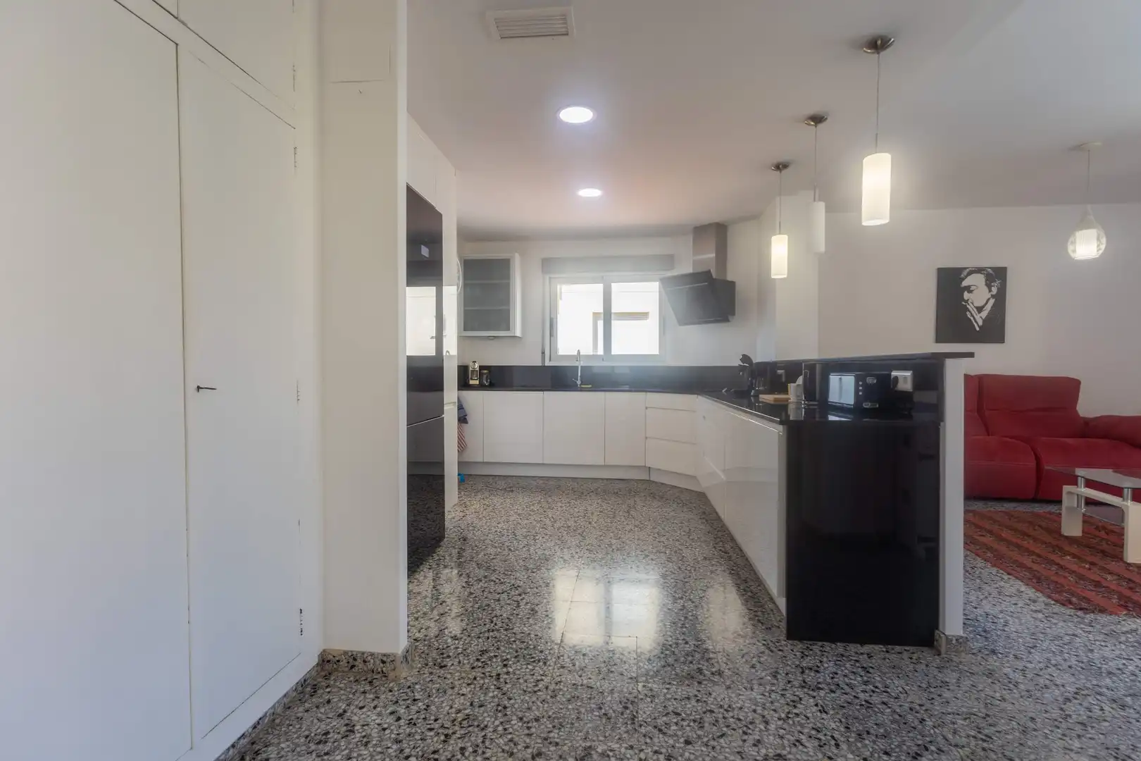 Kitchen of Houses for sale in Gandia  with Air Conditioner, Terrace and Storage room