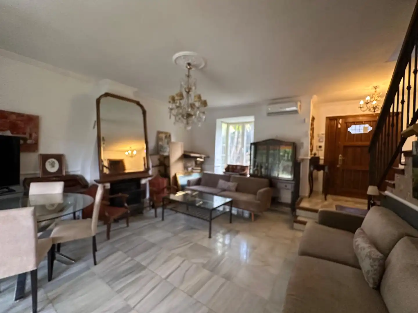 Living room of Houses for sale in Marbella  with Private garden, Terrace and Community pool