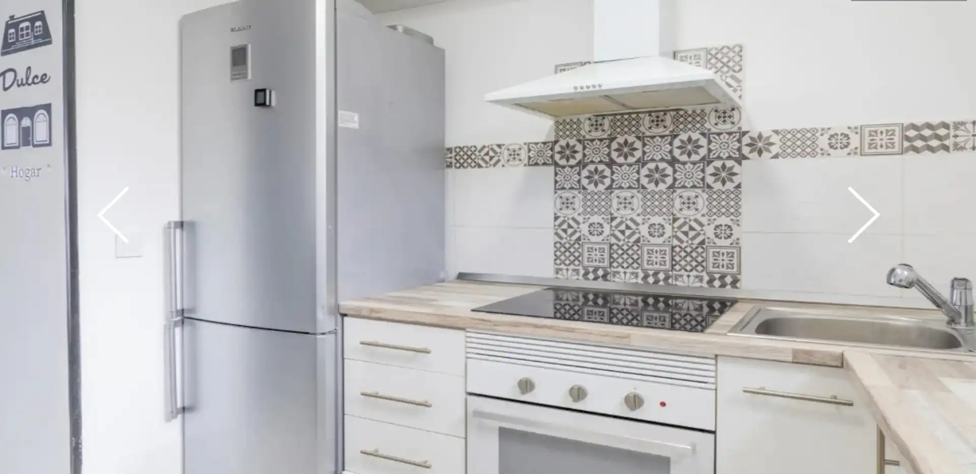 Küche von Wohnung zur untervermieten in Madrid mit Klimaanlage, Heizung und Möbliert