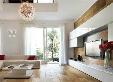 Wohnzimmer von Haus oder Chalet zum Verkauf in Madrid mit Privatgarten, Terrasse und Schwimmbad
