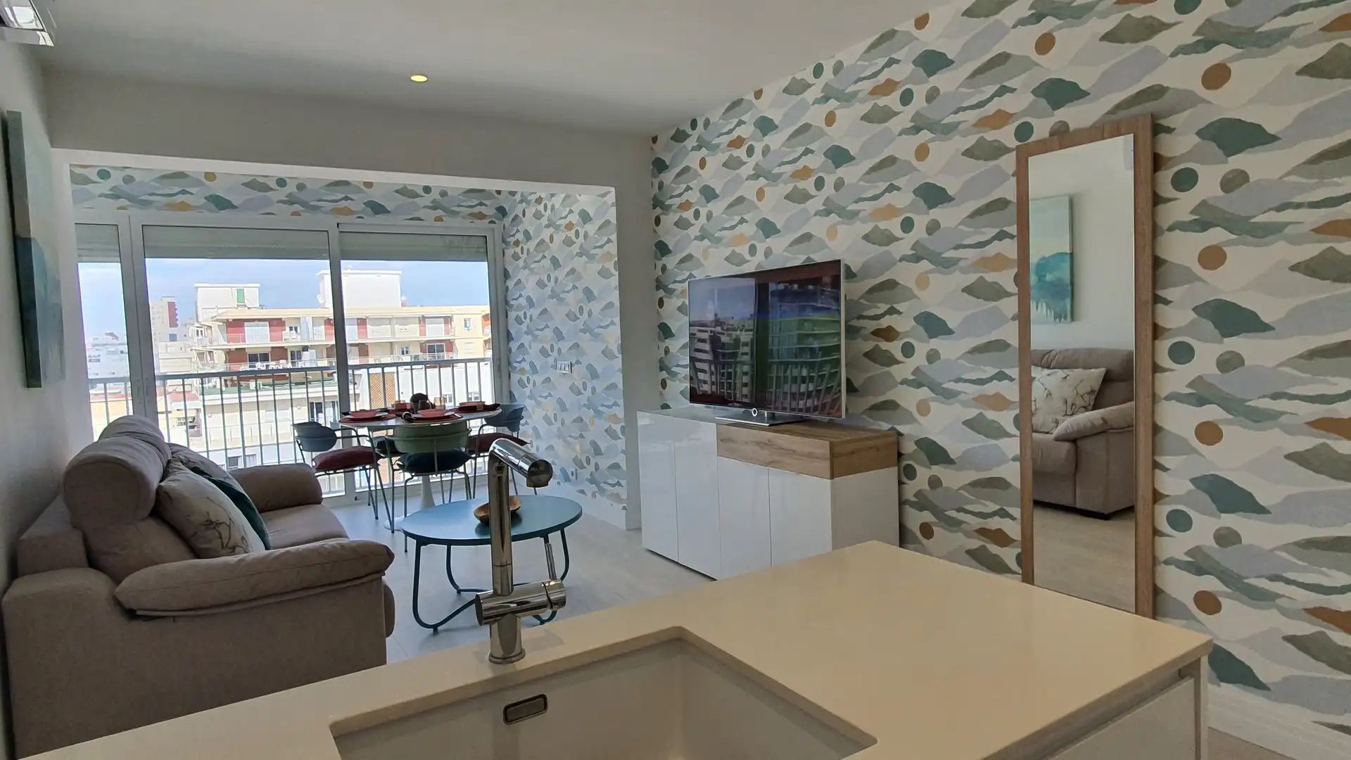 Apartament amb piscina de lloguer a Passeig Marítim de Neptú, imagen 12