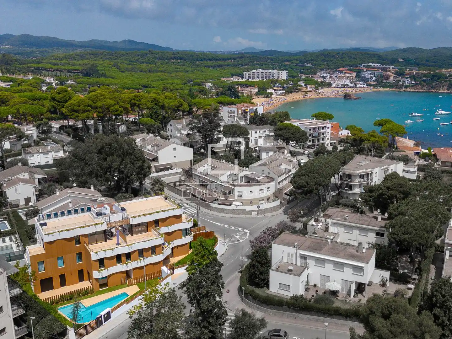 Vista exterior de Piso en venta en Palamós con Aire acondicionado, Calefacción y Jardín privado
