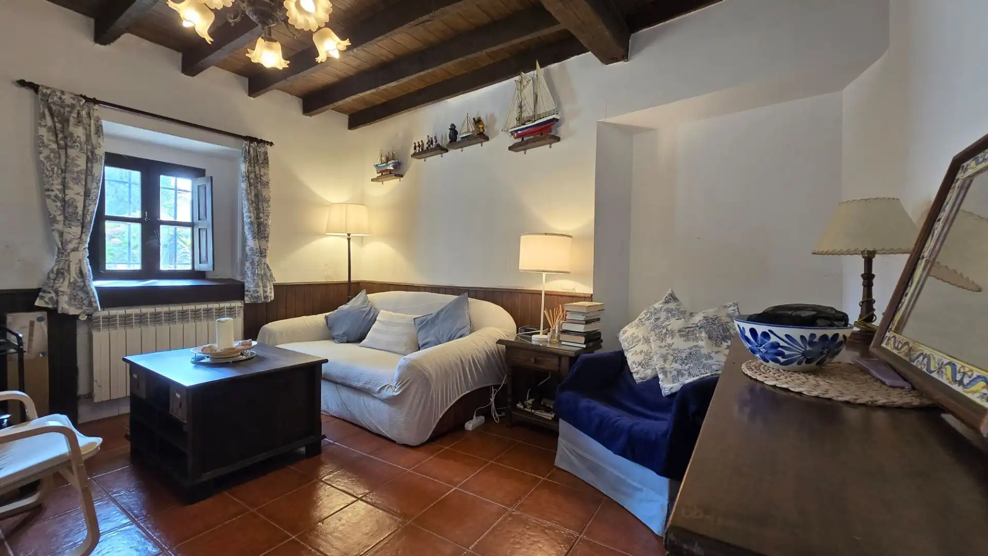 Living room of Houses for sale in Llanes  with Heating, Private garden and Terrace