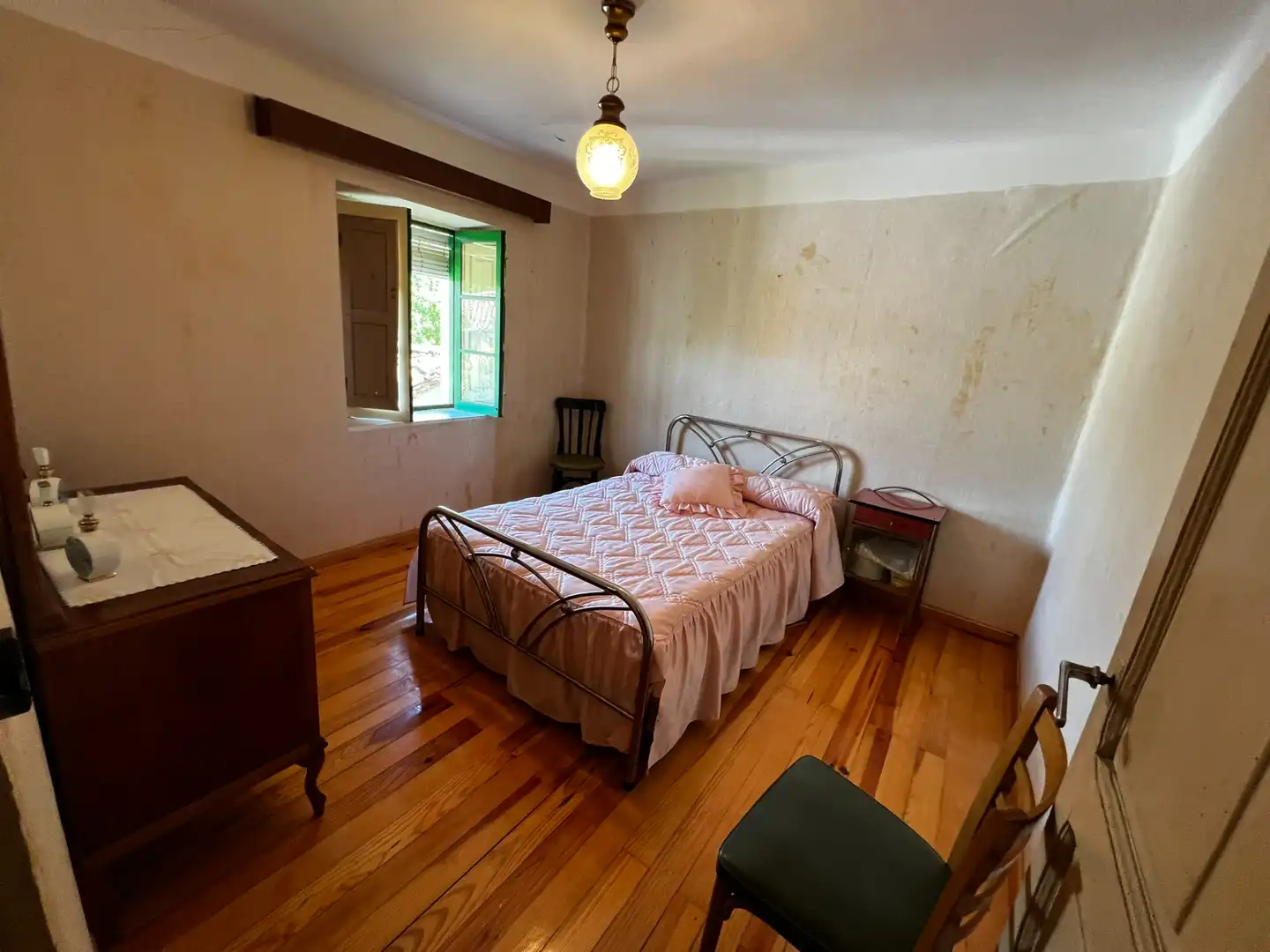 Dormitori de Casa o xalet en venda en Olmos de Ojeda amb Calefacció, Jardí privat i Terrassa