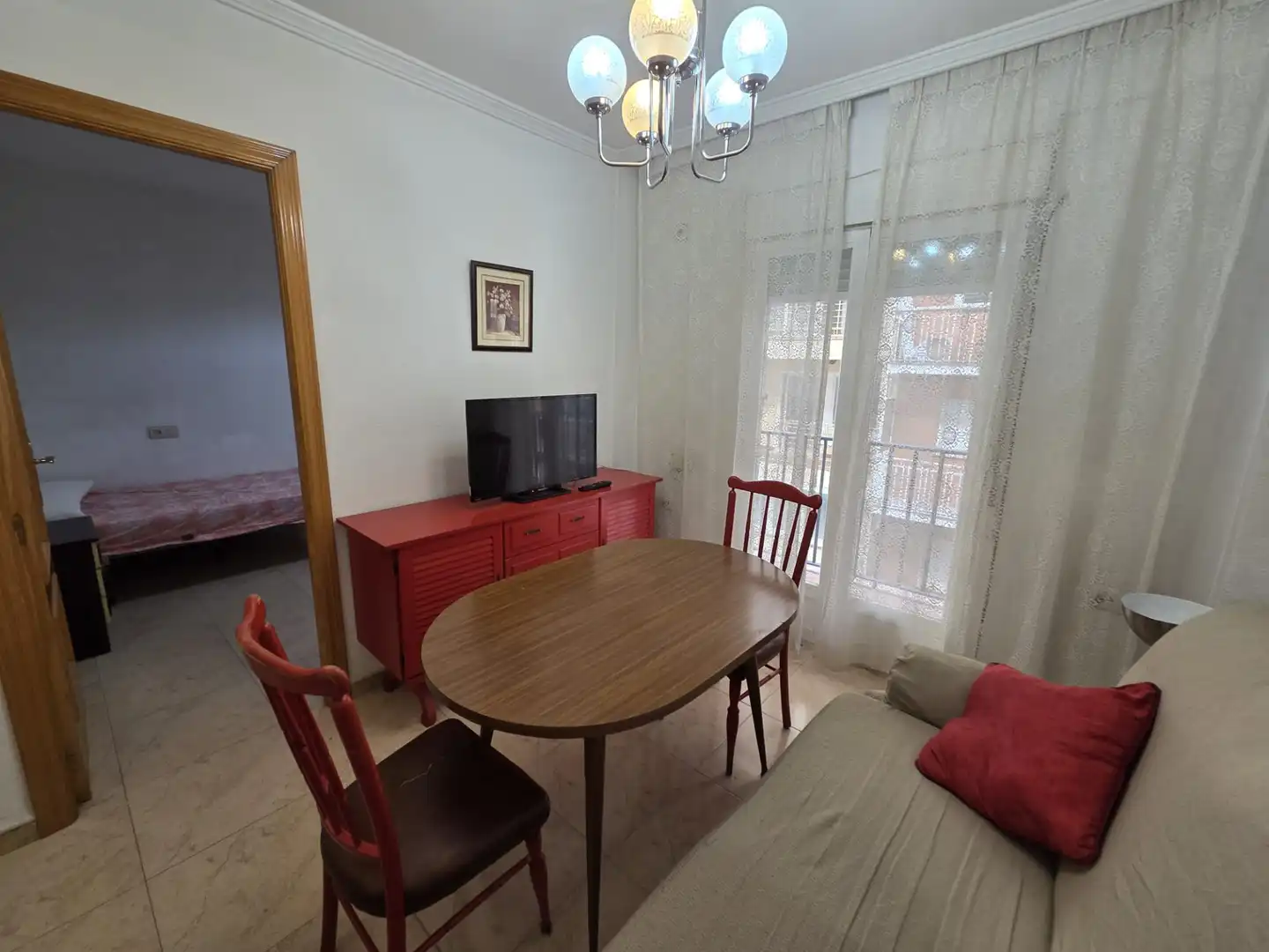 Dining room of Flat for rent in Granada  with Furnished, Oven and Washing machine