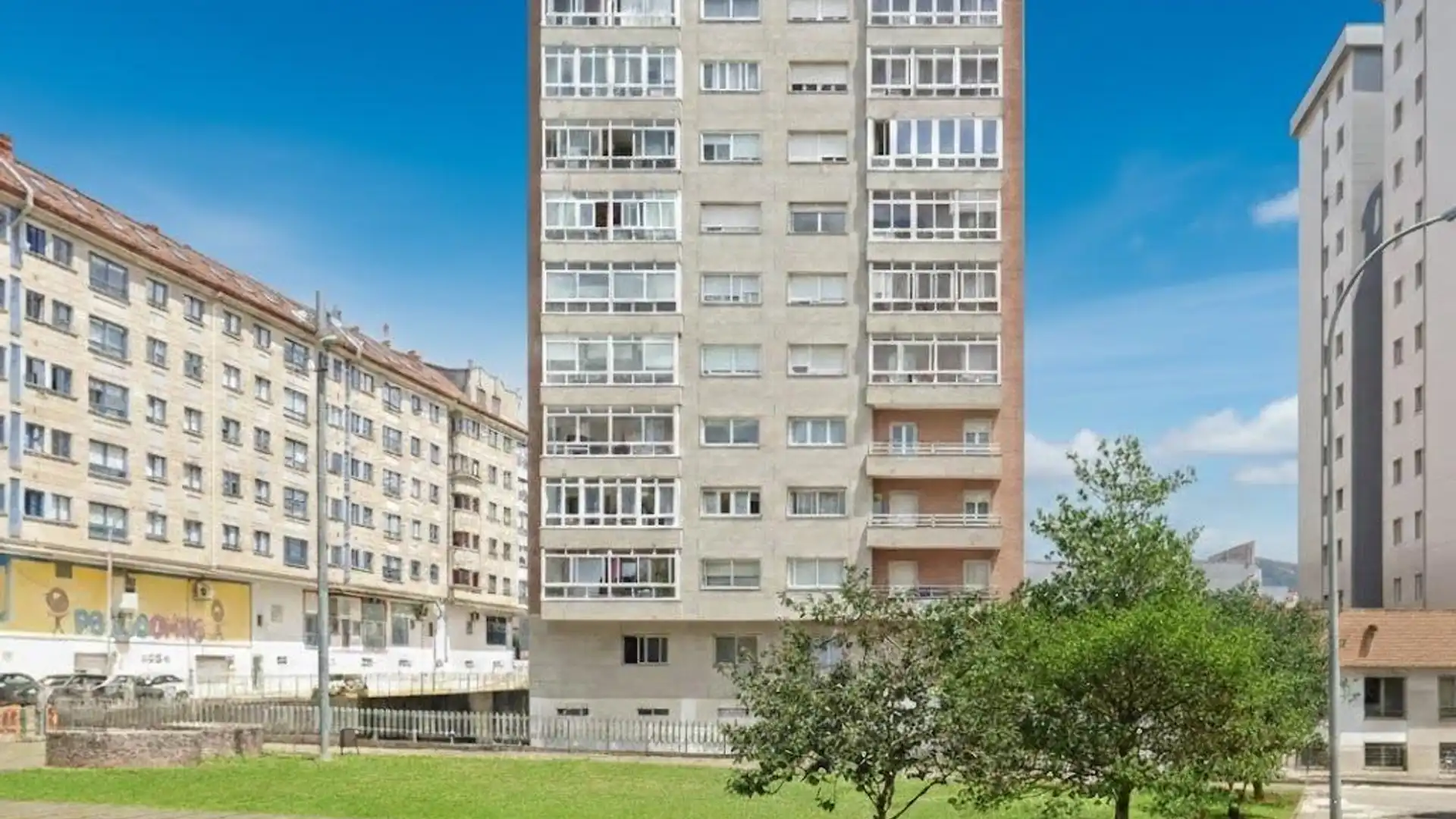 Vista exterior de Pis en venda en Vilagarcía de Arousa