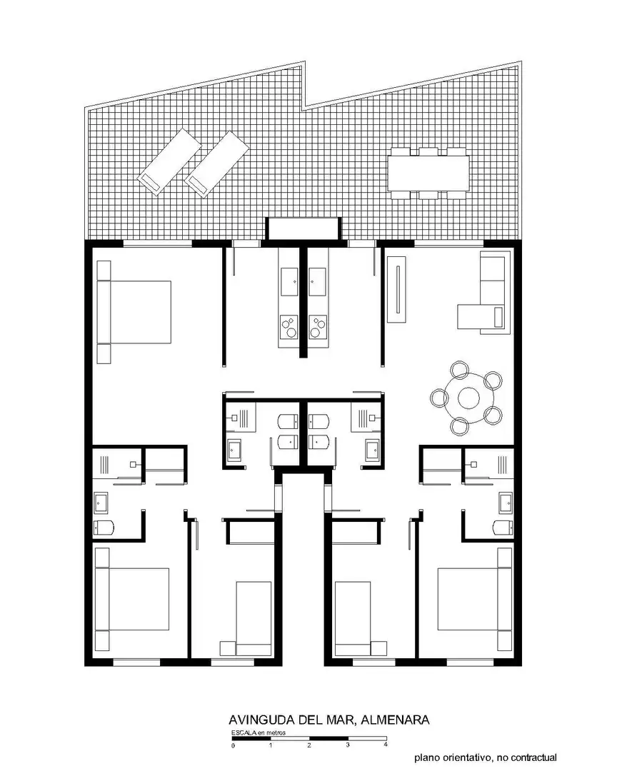 Apartments for sale in La Llosa  with Air Conditioner, Heating and Private garden