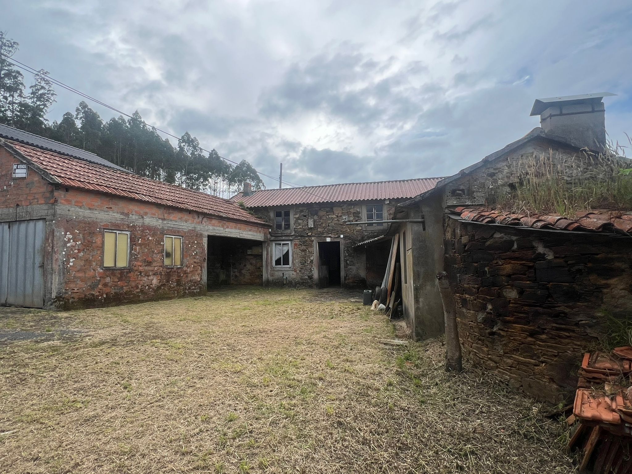 Vista exterior de Casa o xalet en venda en San Sadurniño amb Jardí privat i Terrassa