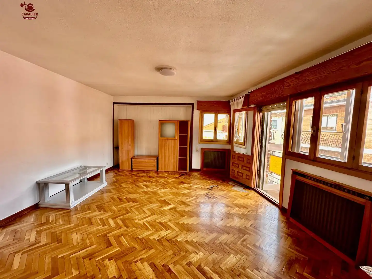 Wohnzimmer von Dachboden zur Miete in Cercedilla mit Terrasse und Balkon