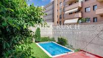 Swimming pool of Flat for sale in  Barcelona Capital  with Air Conditioner, Heating and Terrace