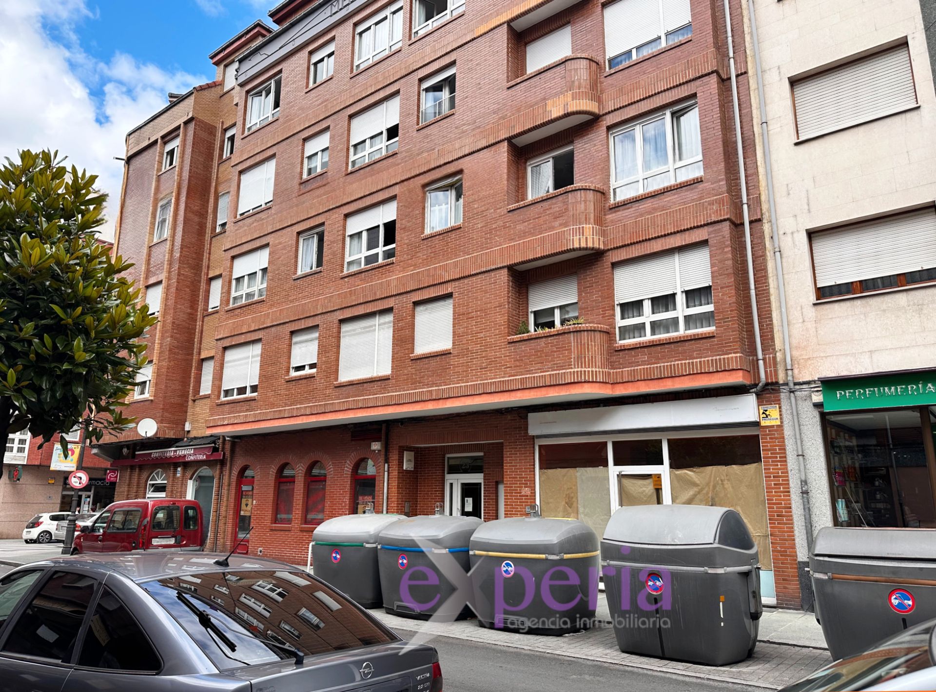 Vista exterior de Piso en venta en Langreo