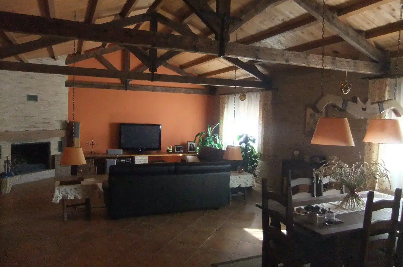 Sala de estar de Casa o chalet en venta en Torre del Burgo con Aire acondicionado, Jardín privado y Terraza