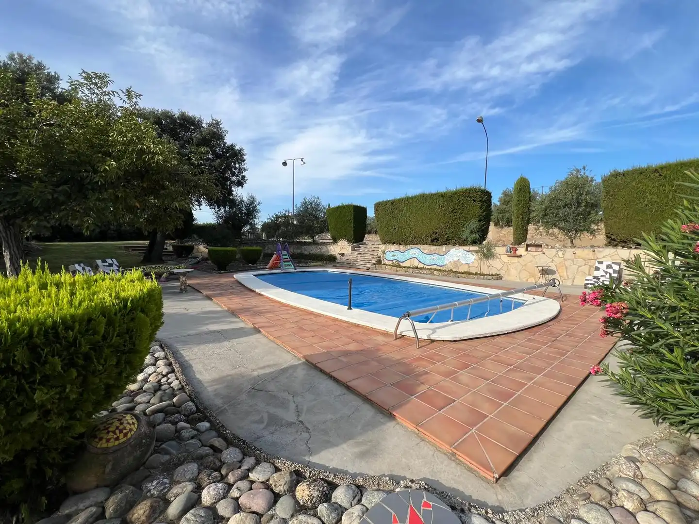 Piscina de Casa o chalet en venta en La Sentiu de Sió con Jardín privado, Piscina y Amueblado