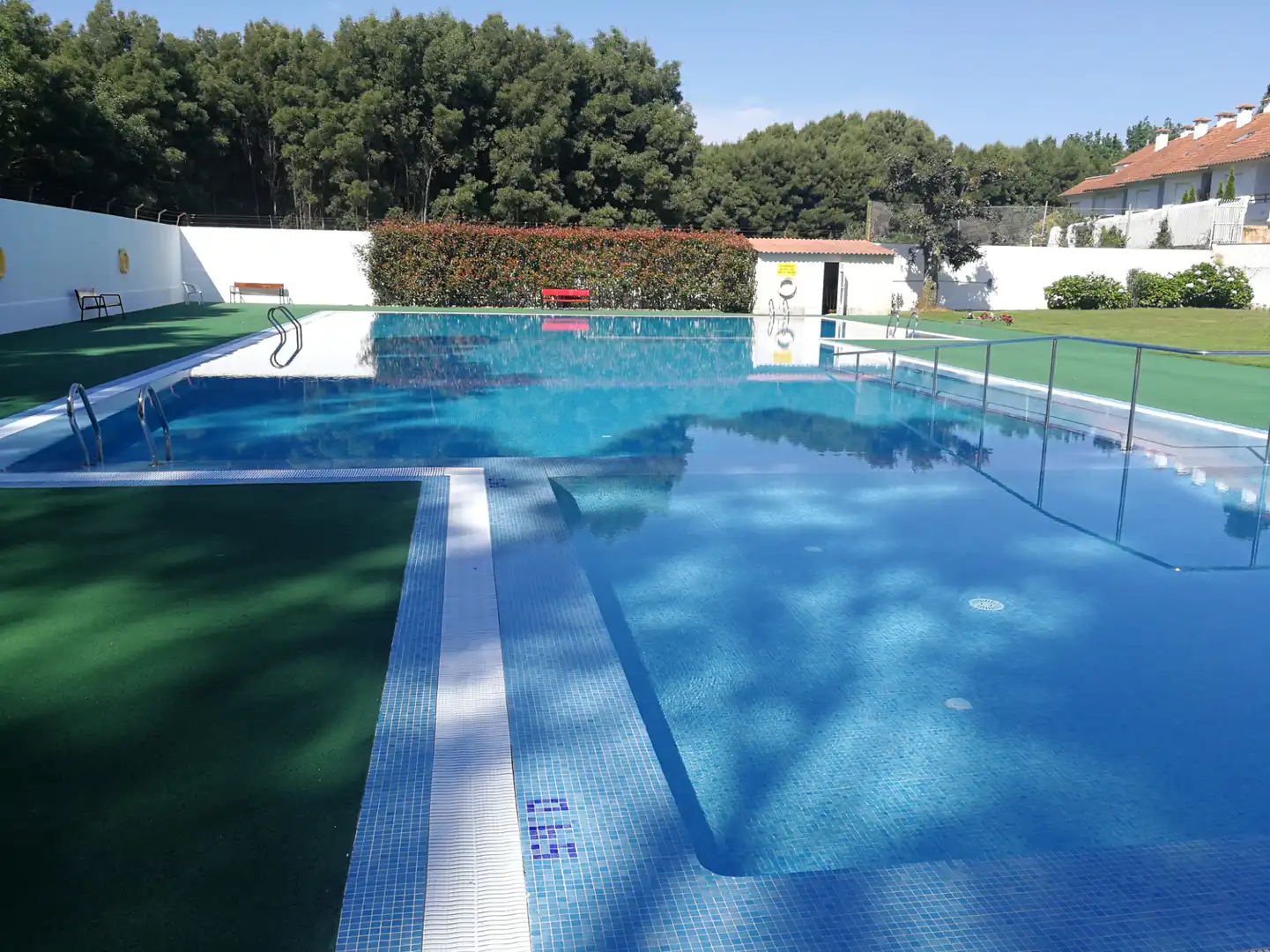 Piscina de Piso en venta en Sanxenxo con Jardín privado, Terraza y Piscina