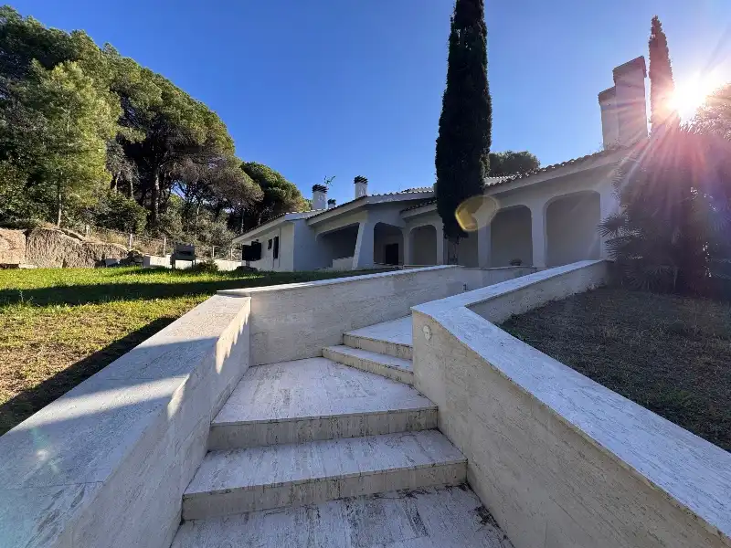 Jardí de Casa o xalet en venda en Cabrera de Mar amb Aire condicionat, Calefacció i Jardí privat