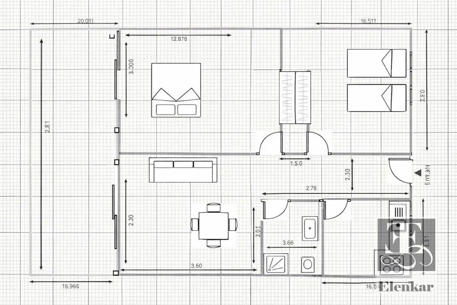 Flat with lift for sale in Mare de Deu de Montserrat, imagen 29