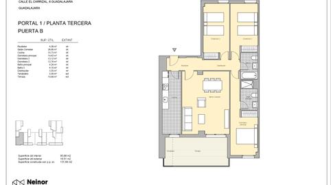 Photo 2 from new construction home in Flat for sale in   Calle el Carrizal, 6, Las Cañas, Guadalajara