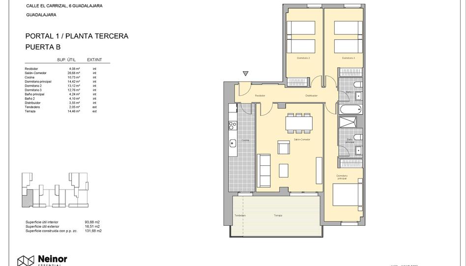 Foto 1 de Pis en venda a   Calle el Carrizal, 6, Las Cañas, Guadalajara