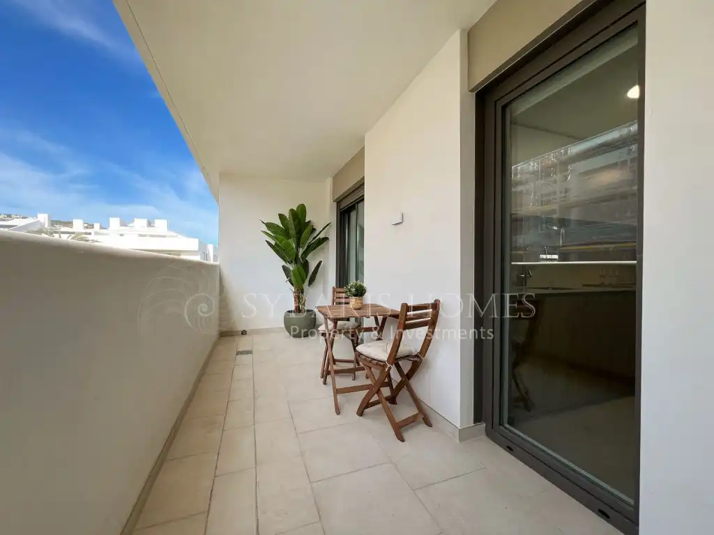 Terrace of Attic for sale in Jávea / Xàbia  with Air Conditioner, Swimming Pool and Oven