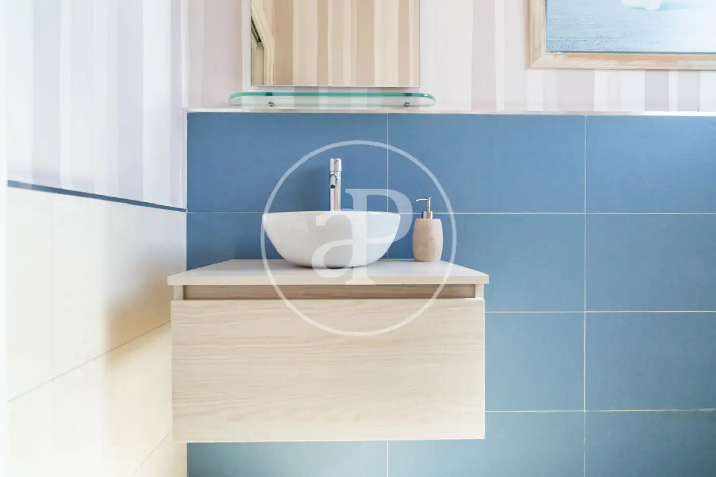 Baño de Casa o chalet en venta en Riba-roja de Túria con Aire acondicionado, Calefacción y Jardín privado