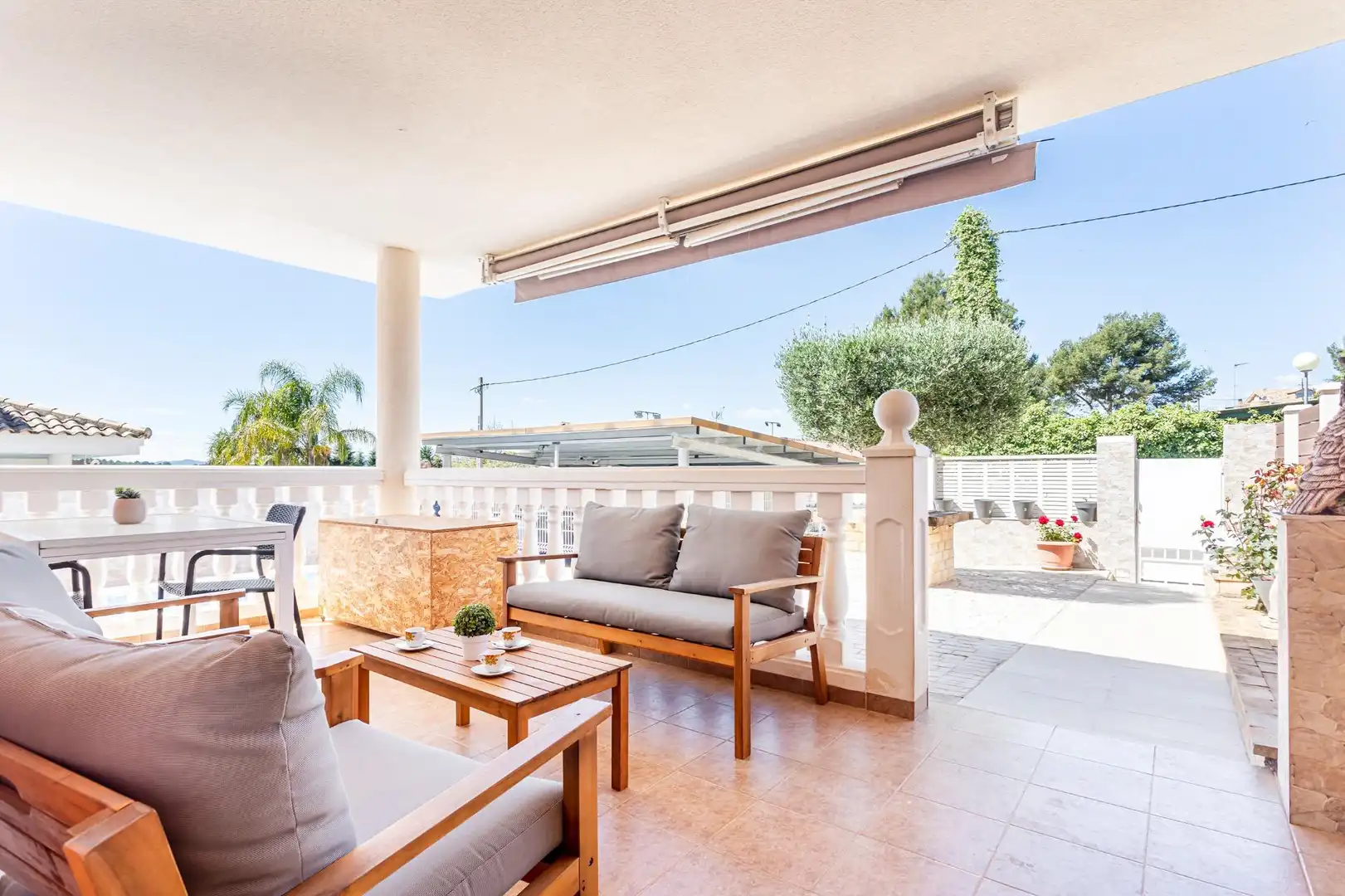Terraza de Casa adosada en venta en Montserrat con Aire acondicionado, Jardín privado y Terraza