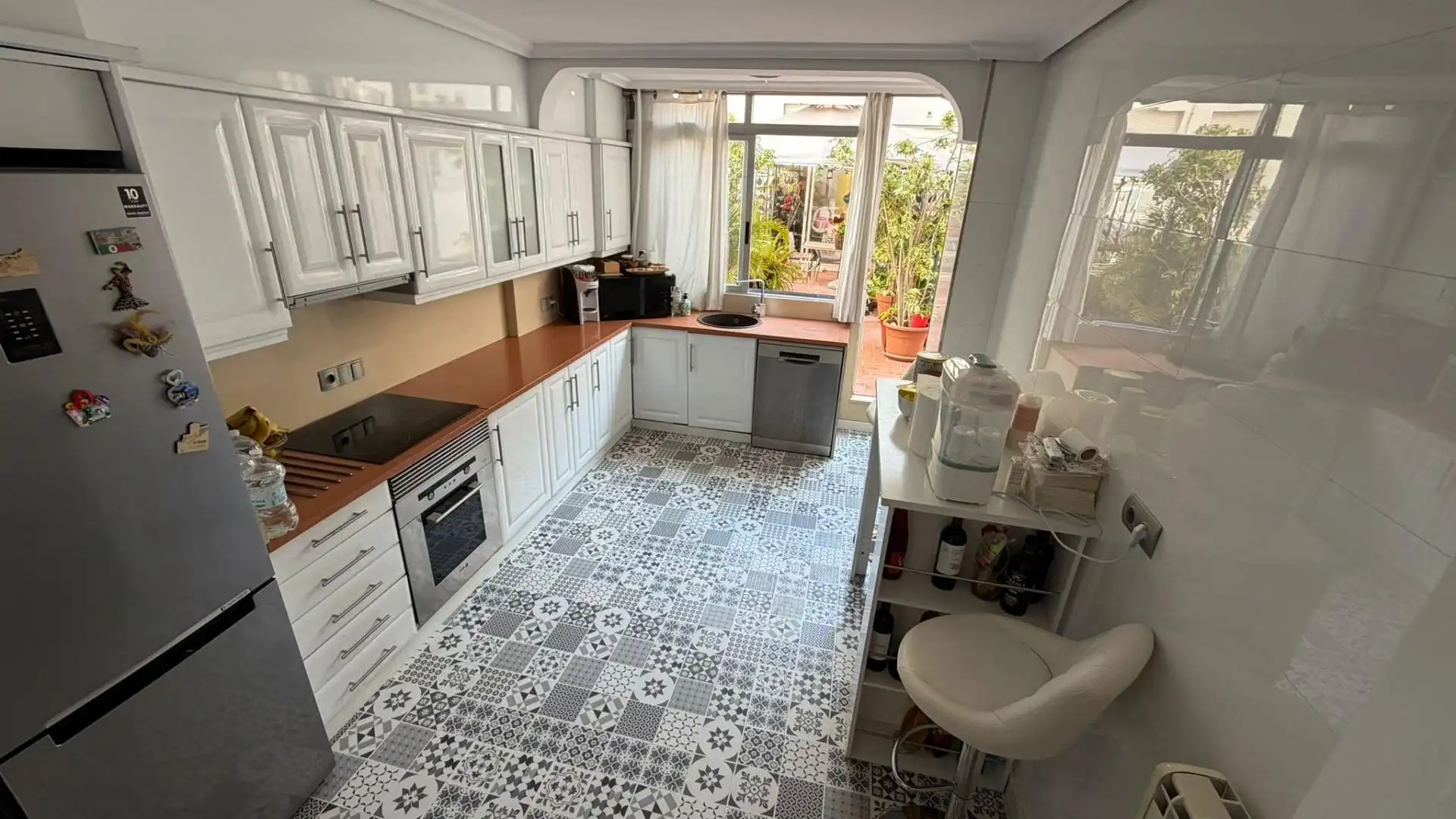 Cuina de Dúplex en venda en Castellón de la Plana / Castelló de la Plana amb Aire condicionat, Parquet i Terrassa